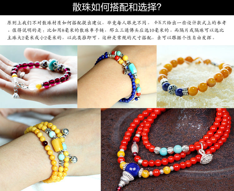 Fragrant Gray Porcelain Bracelet Boutique Men's and Women's Ceramic Bracelet Classic Duobao Macaron Fragrant Gray Colored Glaze Bracelet Get Goods
