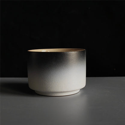 Coarse Pottery Tea Cup Creative Tea Cup Japanese Style Tea Cup Cross-Border Supply Retro Ceramic Master Cup Kung Fu Small Tea Bowl