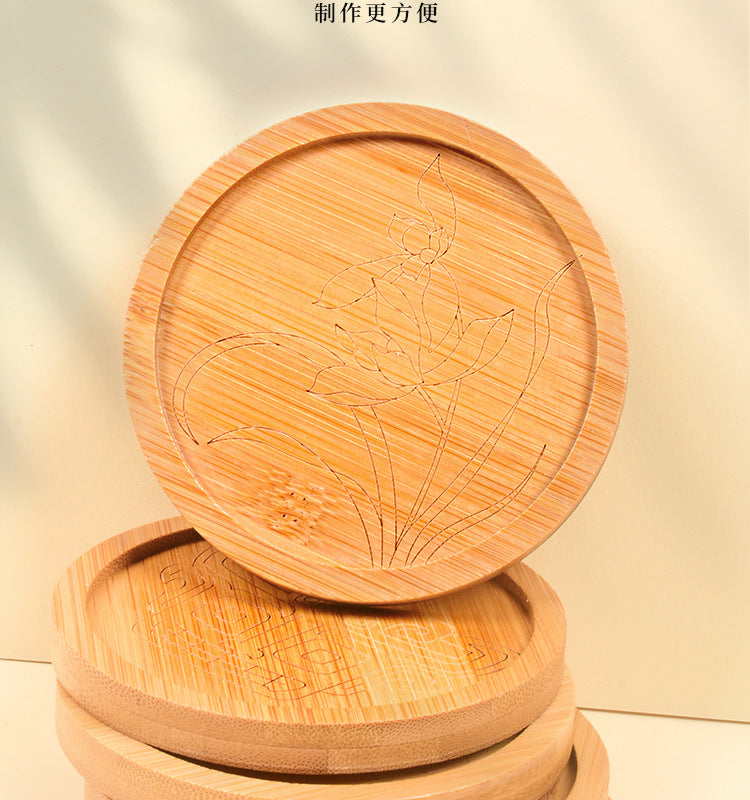 Cloisonné Enamel diy Material Kit Cloisonné Coaster Chinese Style Handmade Team Building Warm-Up Activity Manufacturer Wholesale