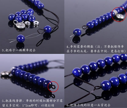 Fragrant Gray Porcelain Bracelet Boutique Men's and Women's Ceramic Bracelet Classic Duobao Macaron Fragrant Gray Colored Glaze Bracelet Get Goods