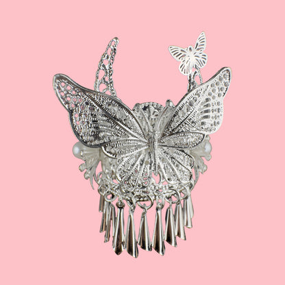 Guizhou Miao Ethnic Cultural Creative Refrigerator Magnet Dai Embroidery Cloth Large and Small Frame Three-Dimensional Phoenix Looking Back Guizhou Tourist Souvenir