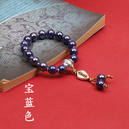 Fragrant Gray Porcelain Bracelet Boutique Men's and Women's Ceramic Bracelet Classic Duobao Macaron Fragrant Gray Colored Glaze Bracelet Get Goods